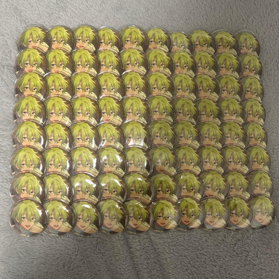 あんスタ 巴日和 フィーチャー2 缶バッジ 80個セット フィーチャースカウト2缶バッジ［2024 SPRING］-Casual Side-（BOX