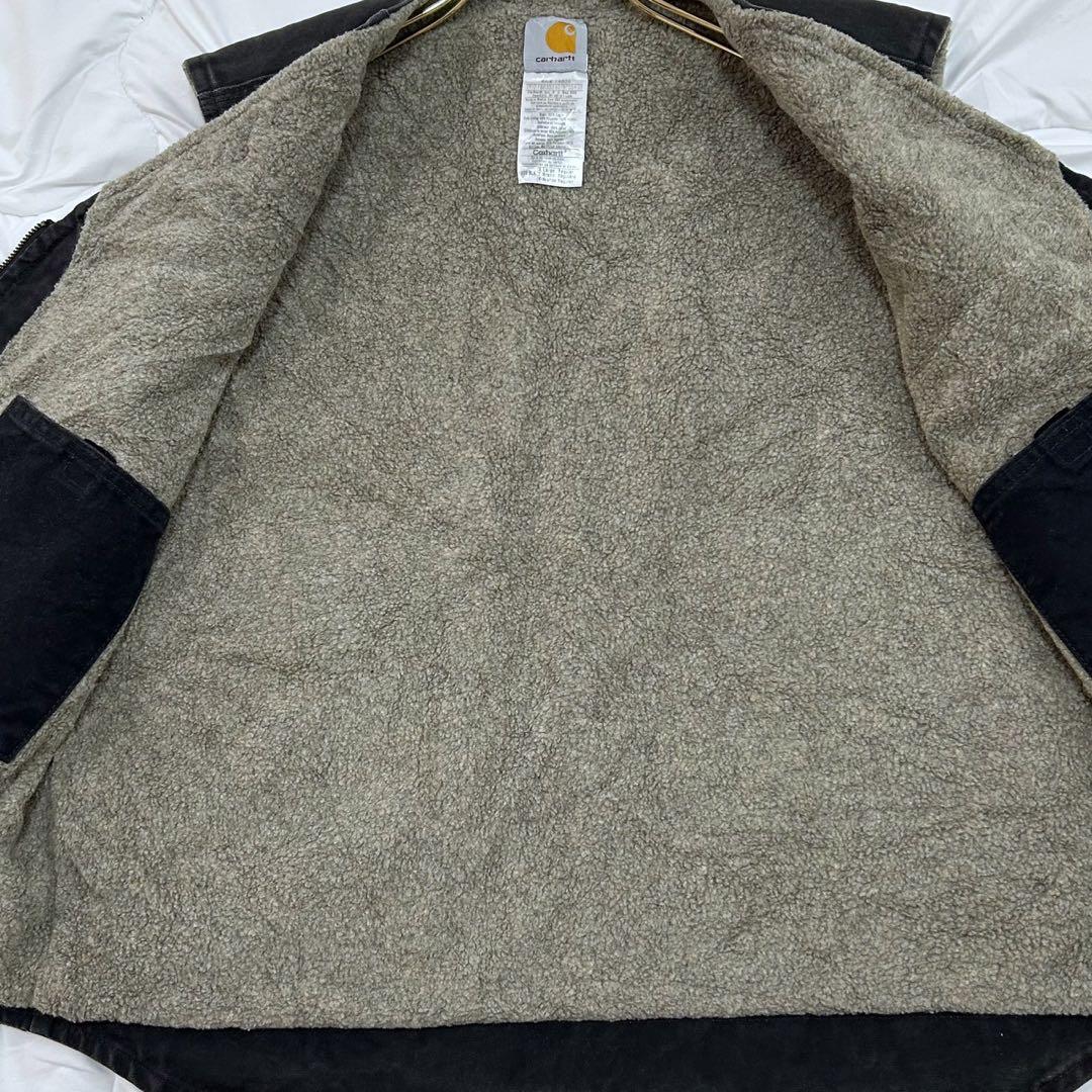 Carhartt ダックベスト ブラック V26 BLK フェード XLサイズ - メルカリ