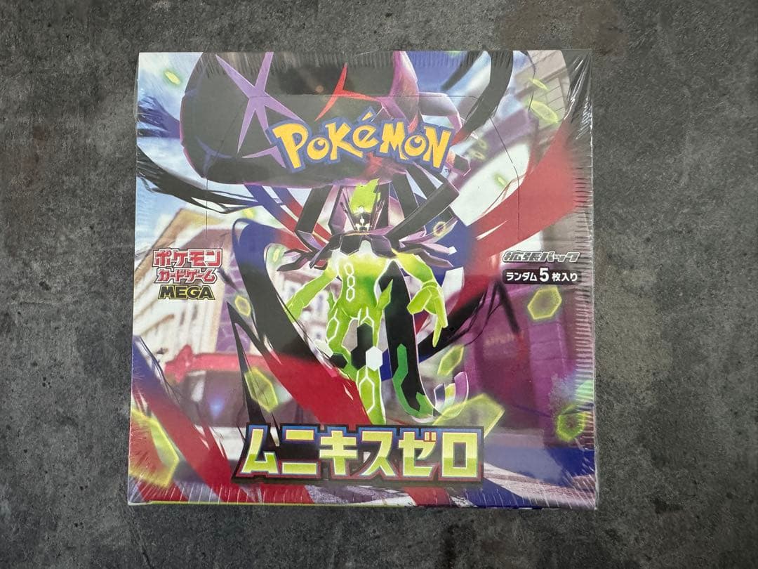 未開封・シュリンク付き】ポケモンカードゲーム ムニキスゼロ BOX