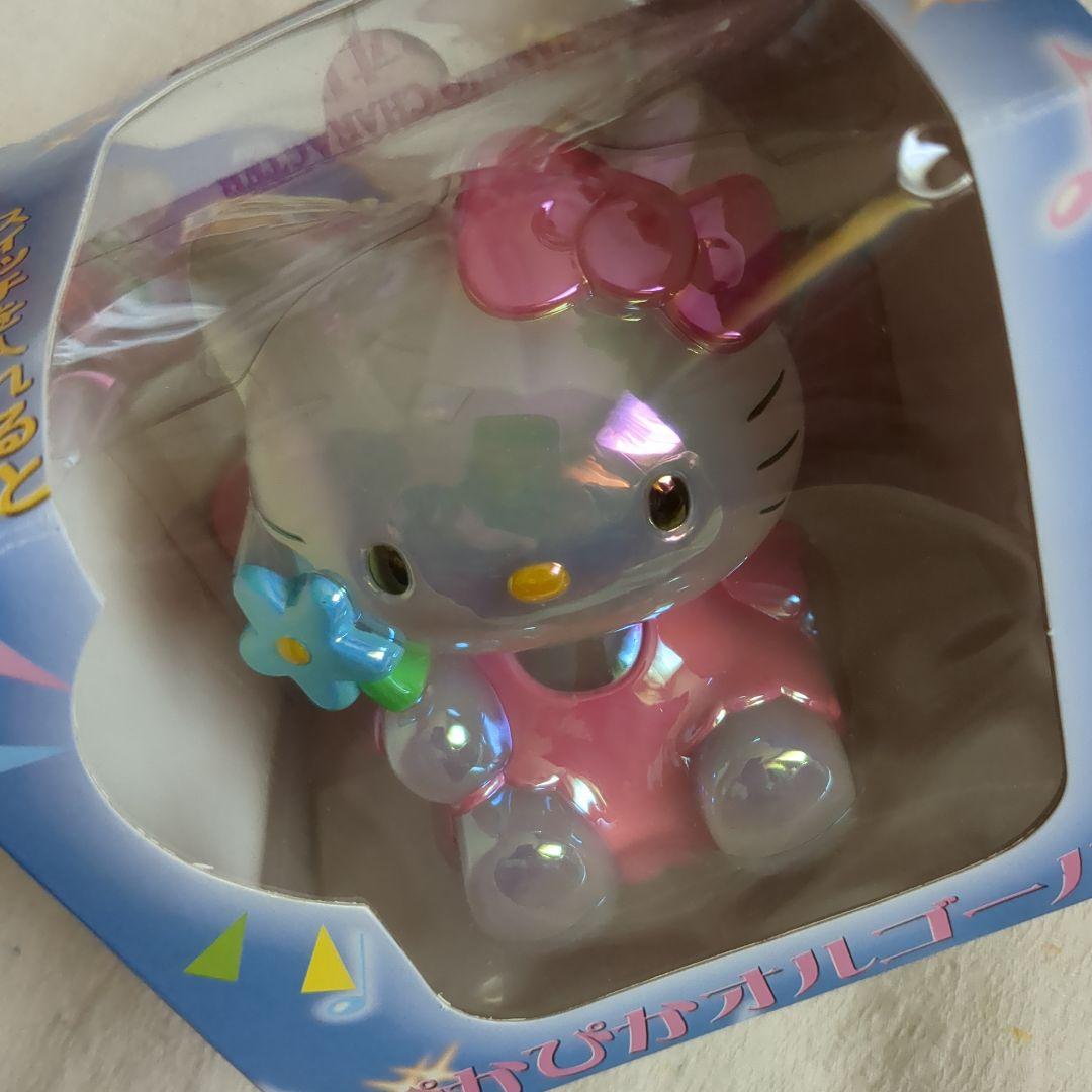 キティちゃんのぴかぴかオルゴール ☆未使用 ☆光らないしオルゴール