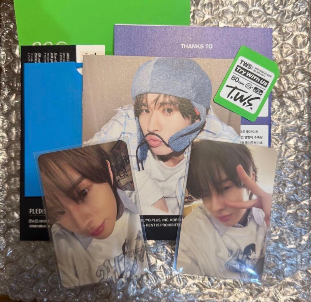 TWS TRY WITH US compact ver ギョンミン - メルカリ