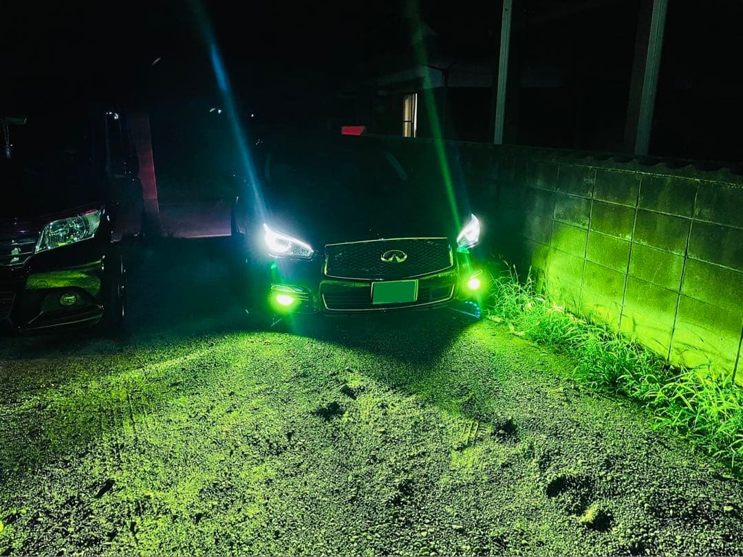 爆光シリーズ！H8/H11/H16用 ライムイエロー フォグランプ！ - メルカリ