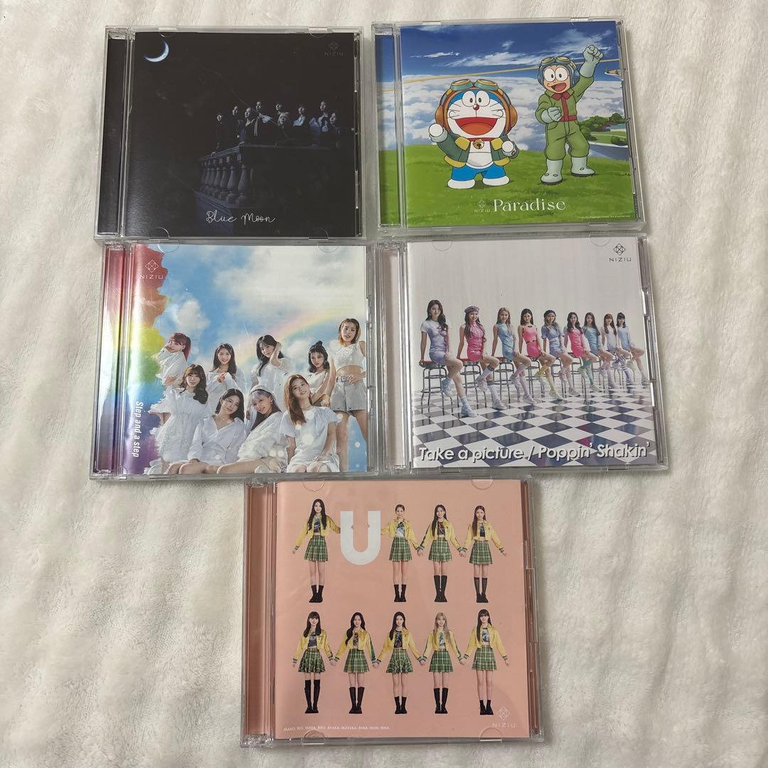 NiziU CD セット 5枚 トレカ付き - メルカリ