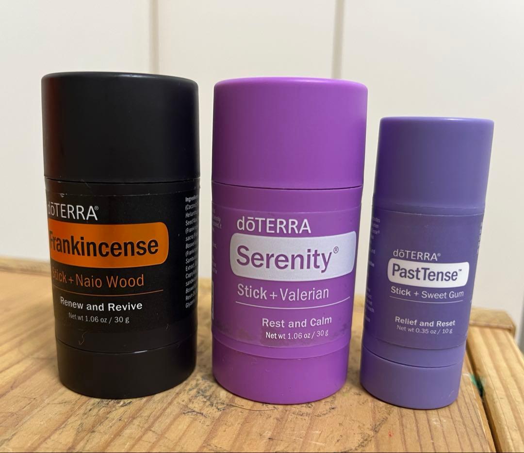 doTERRA フランキンセンス セレニティ パストテンス スティック PastTense Stick + Sweet Gum | doTERRA Essential Oils