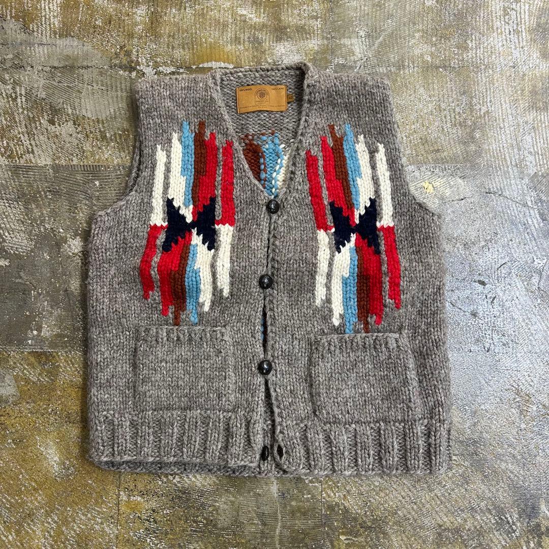 CANADIAN SWEATER カナディアンセーター ウールベスト サイズ42 Canadian Sweater（カナディアンセーター） カウチンベスト - ZABOU BLOG