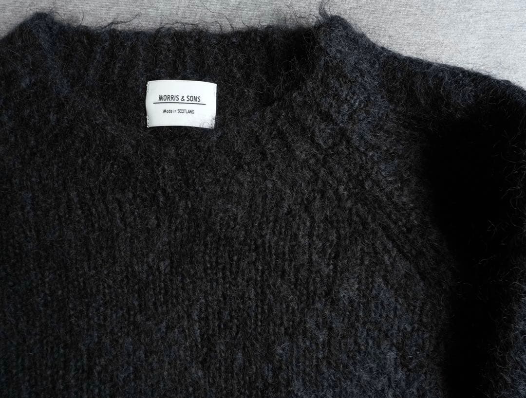 MORRIS & SONS モヘア ニット 38 bshop ブラック - メルカリ