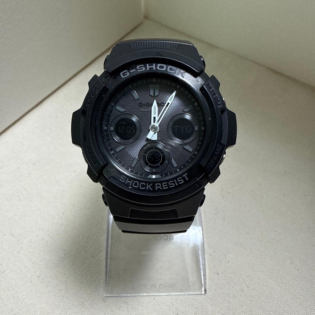 G-SHOCK AWG-M100B-1AJR ブラック① AWGM100B-1A | Analog-Digital Black Men's Watch G-SHOCK | CASIO