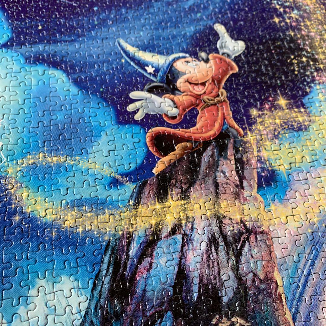 ディズニーパズル 1000ピース 完成品 糊付け済み ファンタジアドリーム