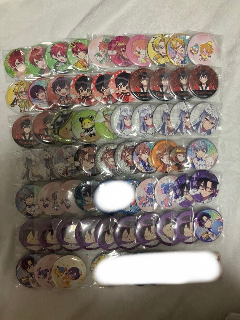 からぴち 缶バ まとめ売り カラフルピーチ】からぴちコレクションvol.2 缶バッジセット｜カラフル