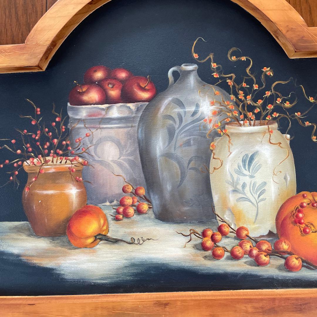 トールペイント作品50.5×35.5 - メルカリ