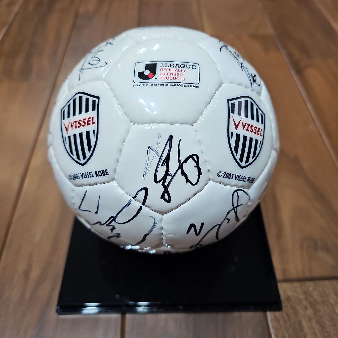 ヴィッセル神戸 選手寄せ書き 直筆サインボール 2013年頃 - メルカリ
