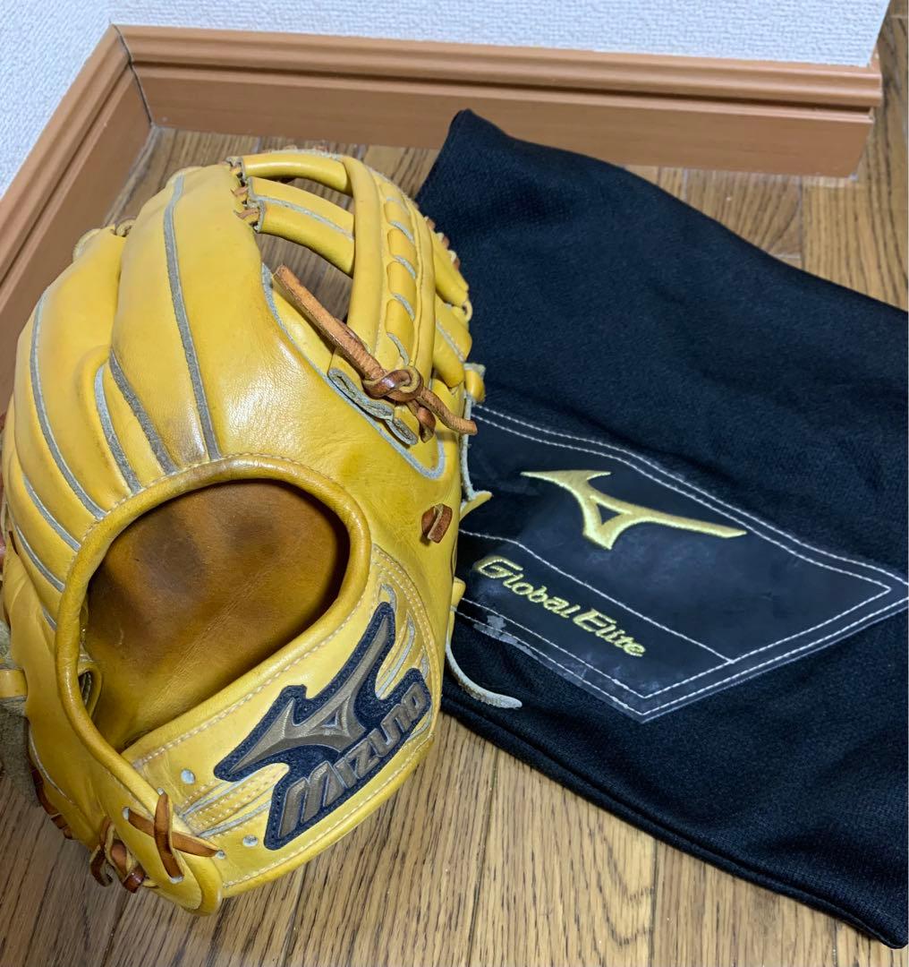 ミズノ　グローバルエリート　硬式用グローブ 硬式用【グローバルエリート】プロフェッショナルセレクション【菊池型