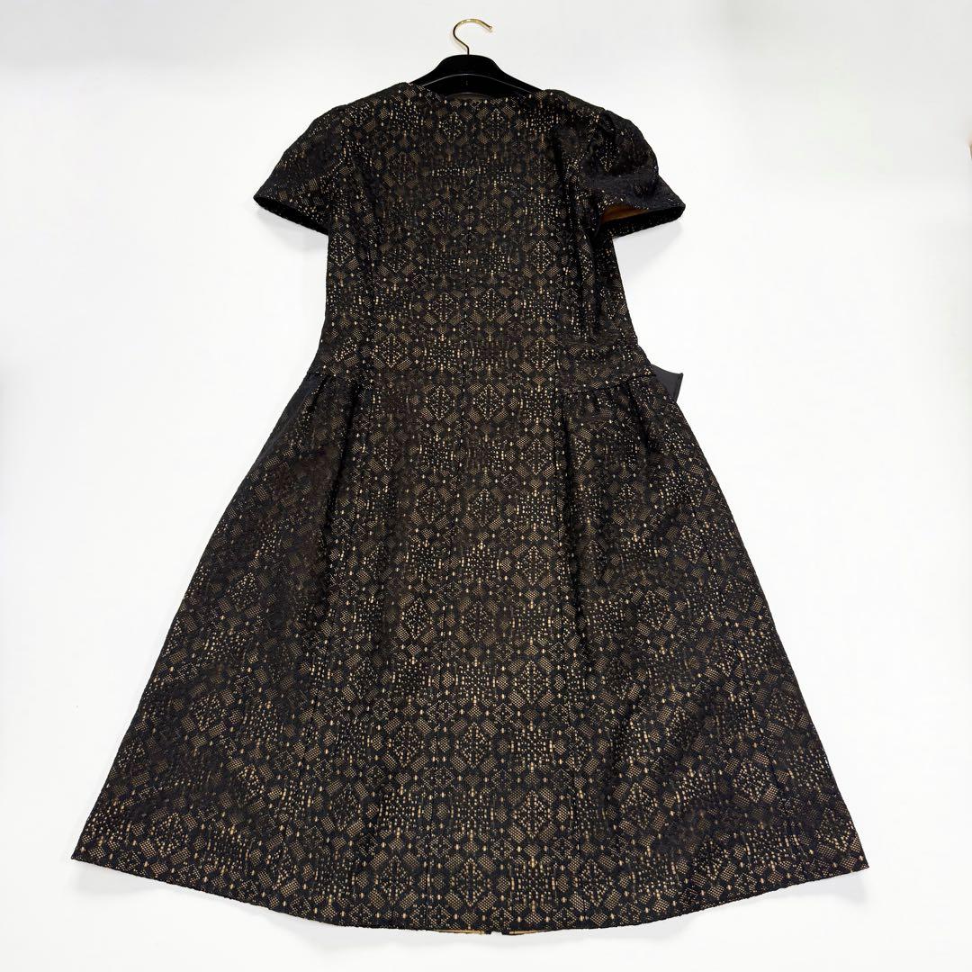 新品・タグ付き✨】エムズグレイシー ワンピース レース リボン 36 25