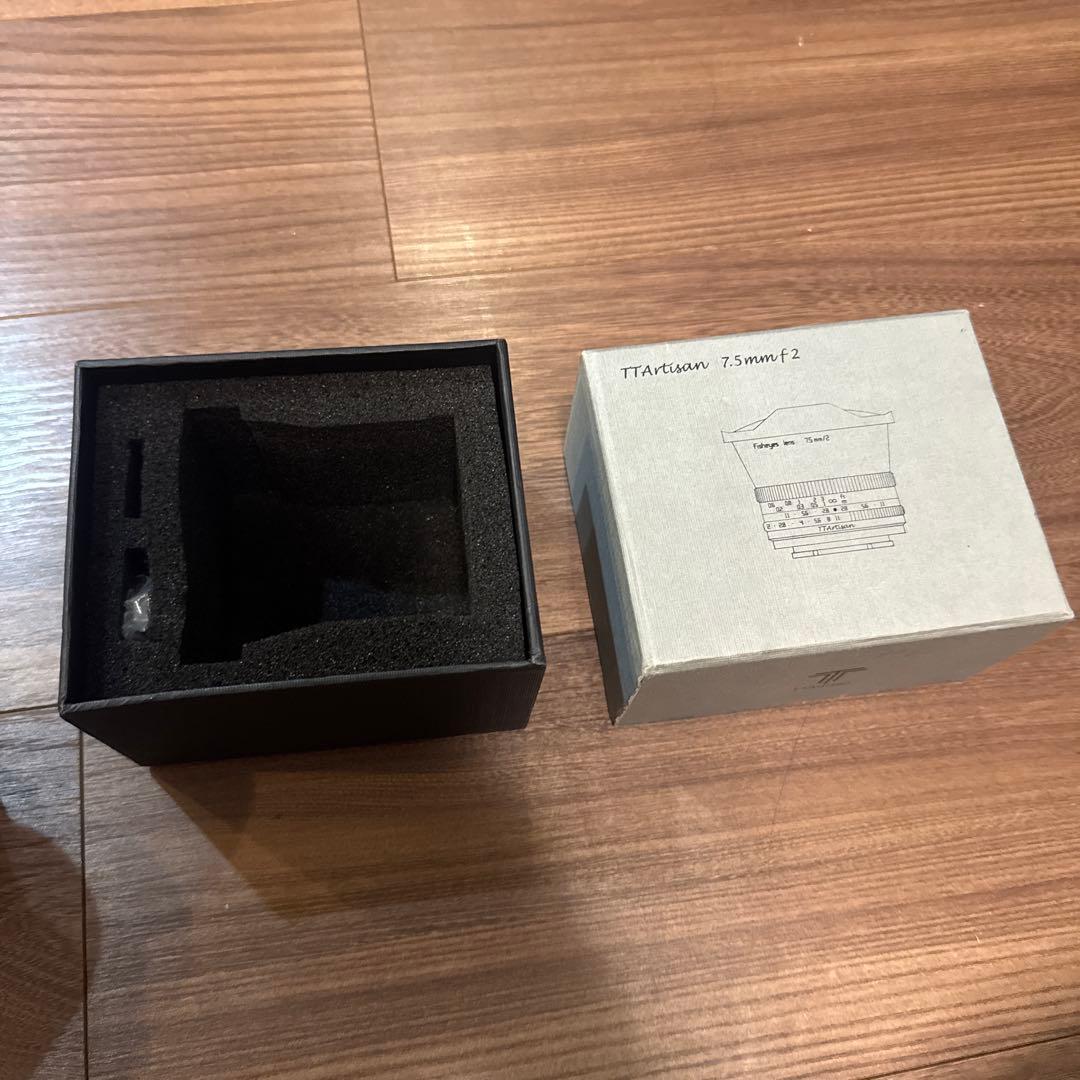 TTArtisan 7.5mm f/2 フィッシュアイレンズ　Lマウント　箱有り