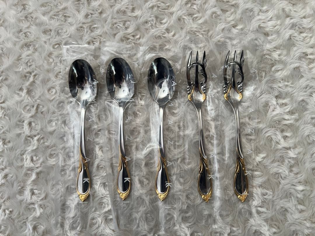 ヤマコ カトラリーセット カシェ サラダフォーク＆ラージティー