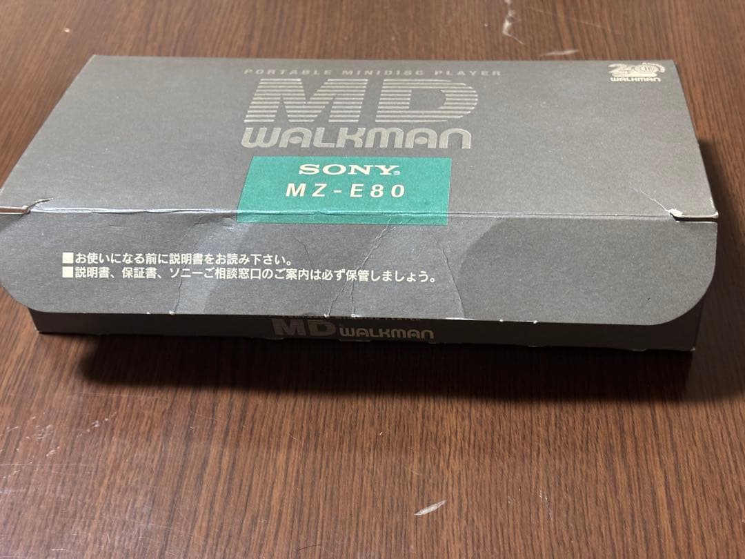 SONY MDウォークマン MZ-E80 ジャンク MD読み込み不可 - メルカリ