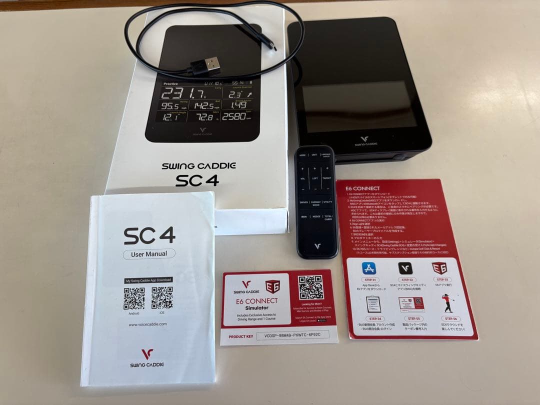 ゴルフ測定器　スイングキャディSC4 ボイスキャディ（voice caddie）（メンズ、レディース）ゴルフ 測定器