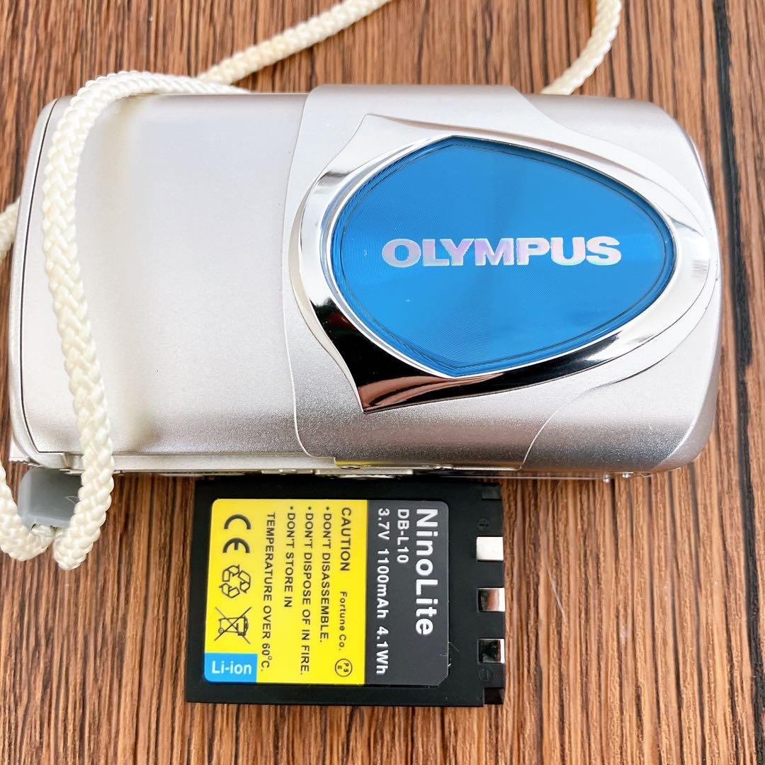 動作品 デジカメ コンデジ OLYMPUS μ‐10 DIGITAL