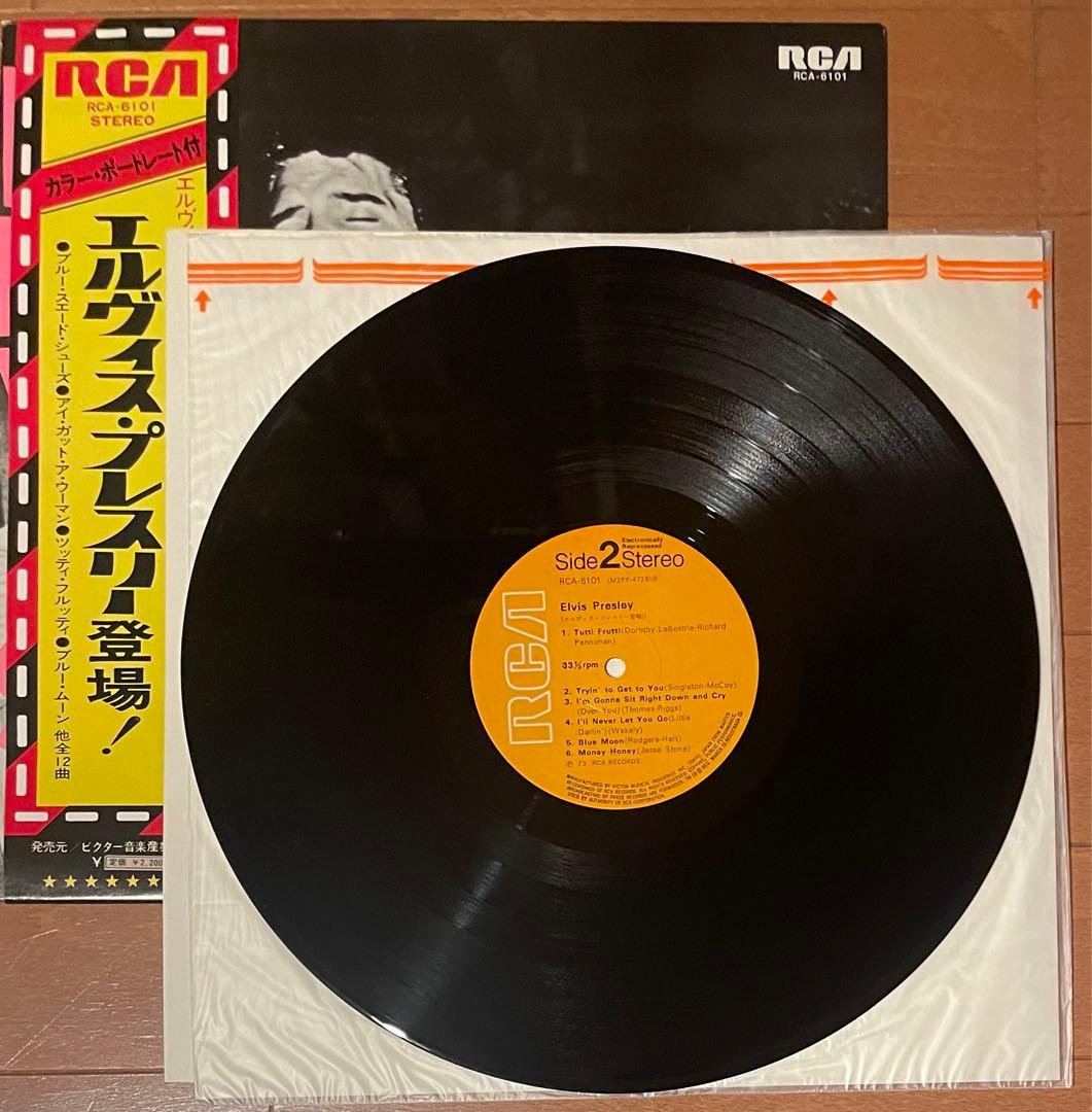 帯付き希少 エルヴィス・プレスリー登場 国内盤LPレコード - メルカリ