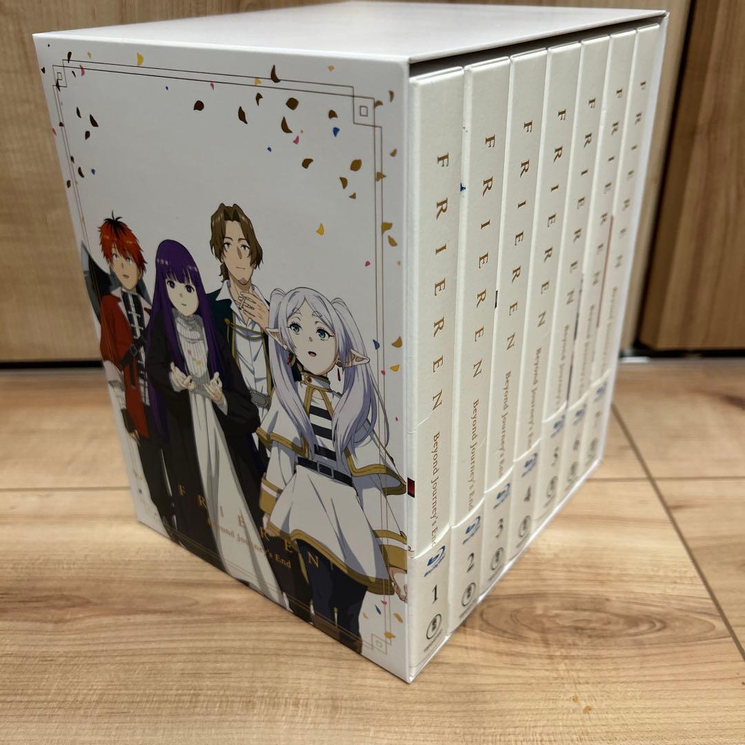 葬送のフリーレン　Blu-ray 全7巻セット　初回生産限定版　収納BOX付き Amazon.co.jp: 葬送のフリーレン 初回生産限定版 全7巻 ブルーレイ