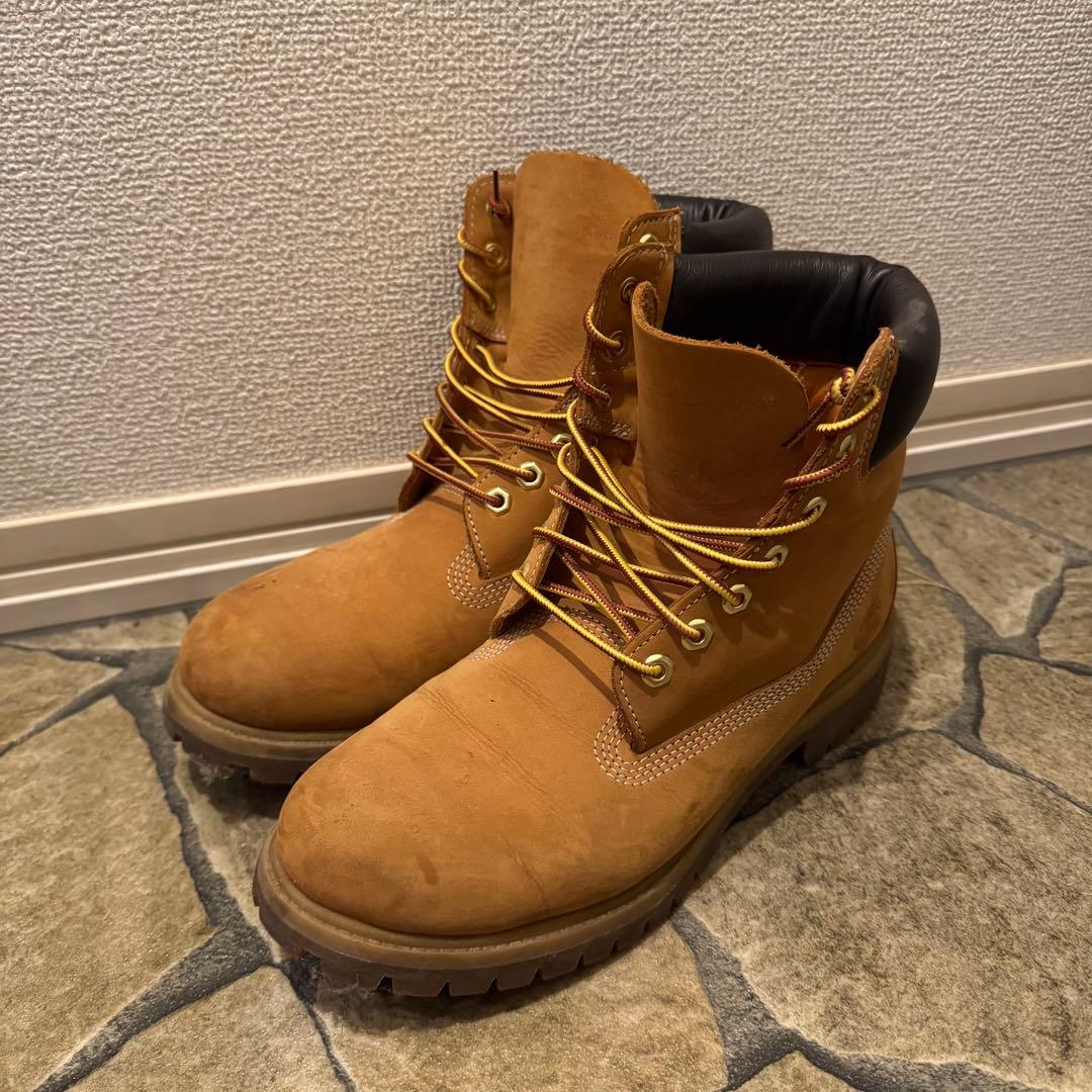 Timberland ブラウン スエードブーツ