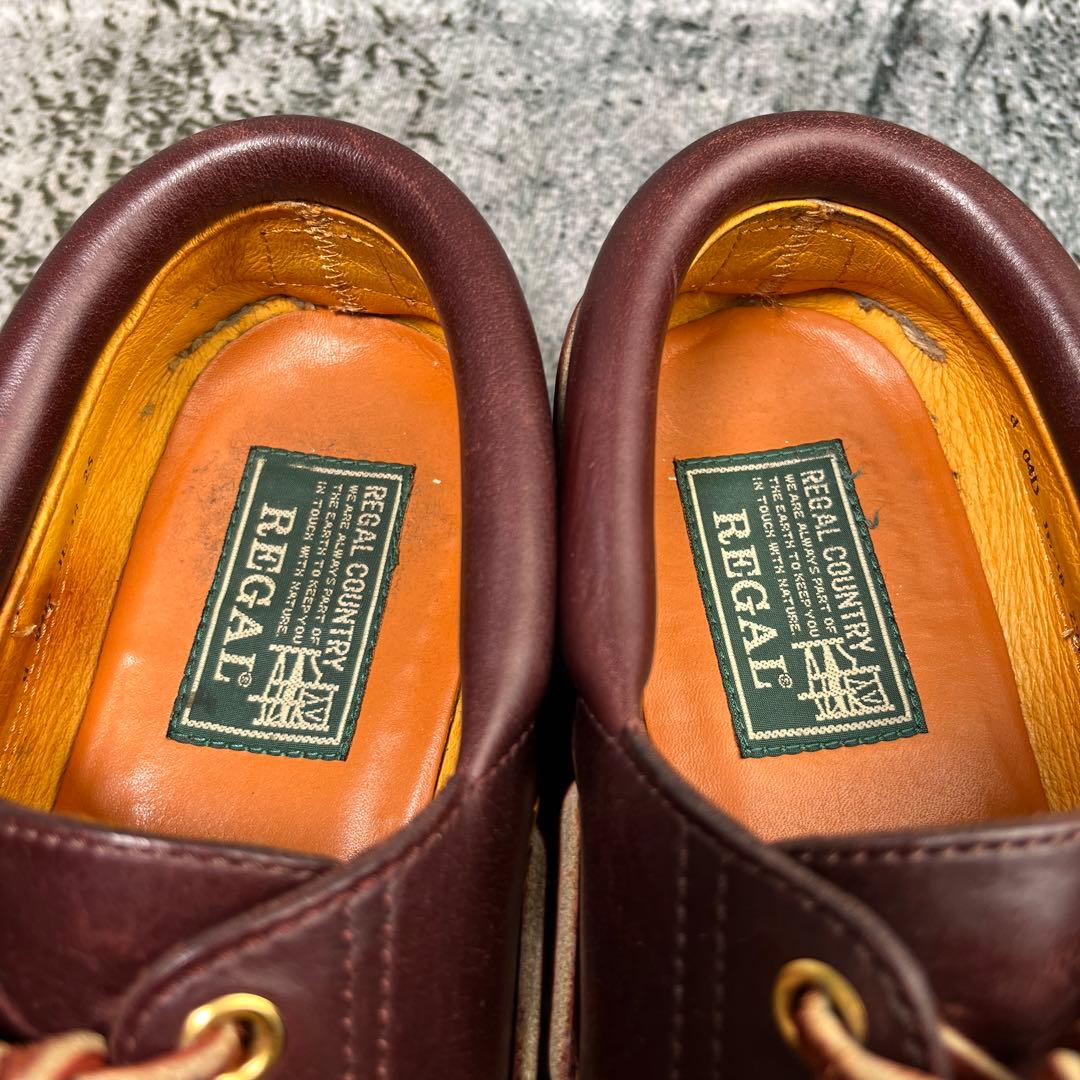 リーガル JE-38 デッキシューズ 3eye ブラウン - メルカリ