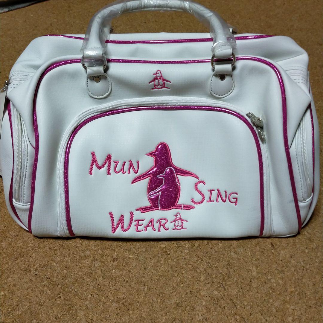 マンシングボストンバッグ マンシングウェア MUNSINGWEAR トートボストンバッグ -デサントストア