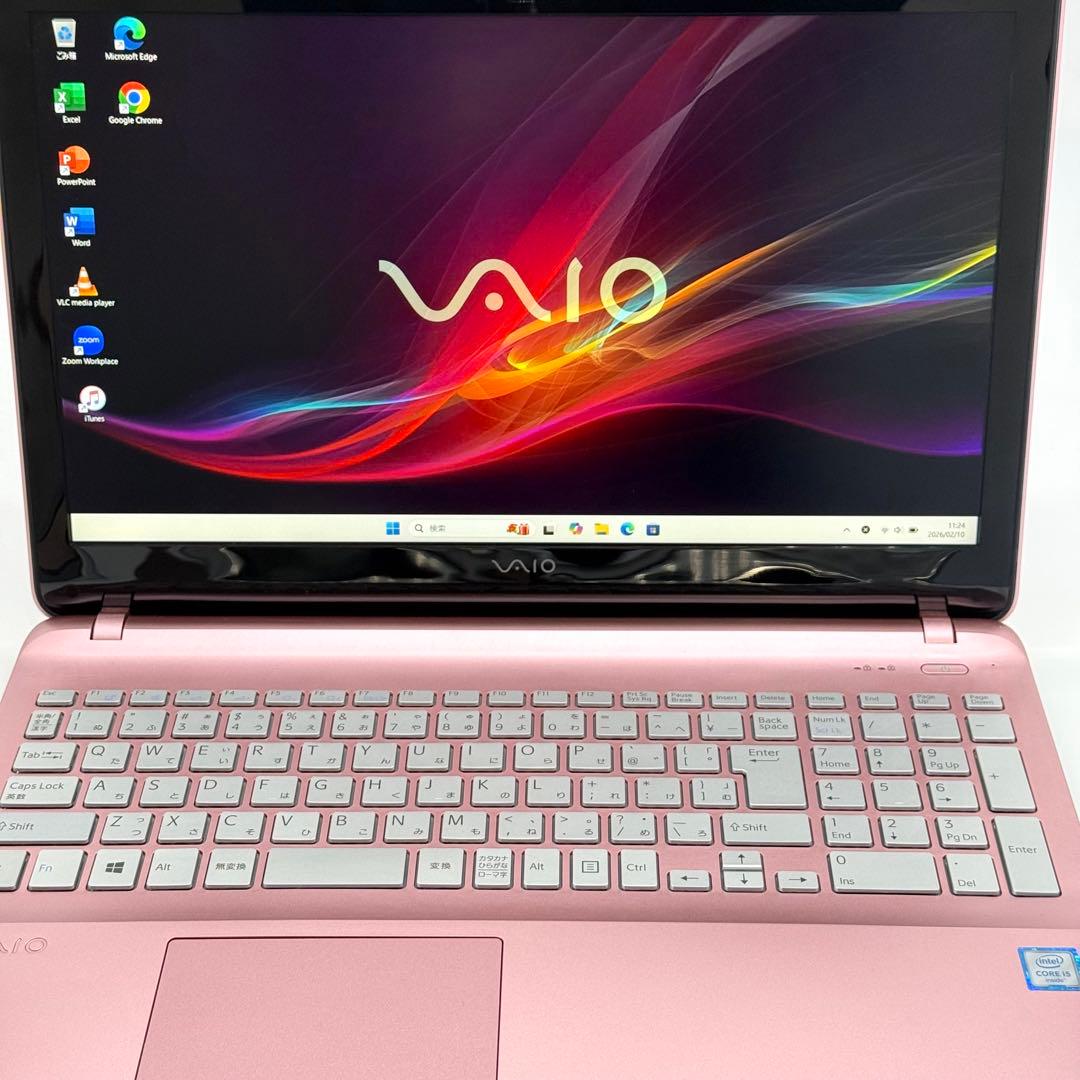 VAIOノートパソコン i5 20GB 新品SSD512 超静音 Office - メルカリ