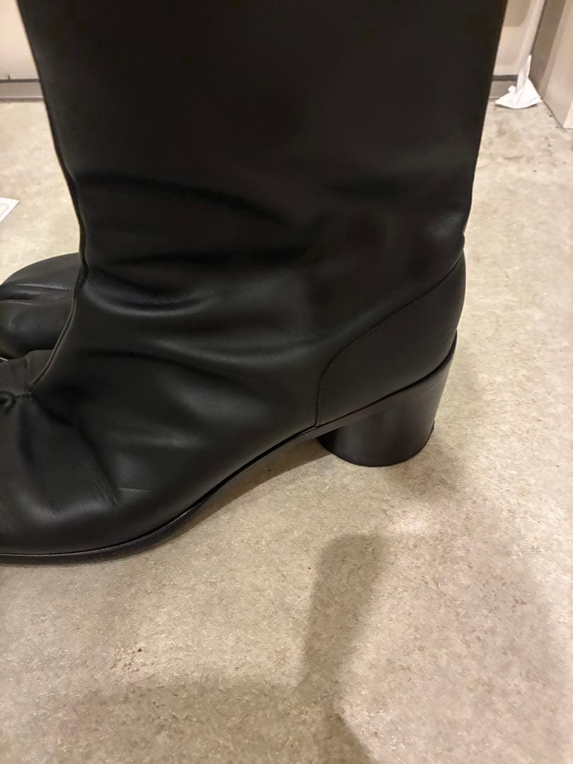 ちょ様専用Maison Margiela ブラックブーツ 42