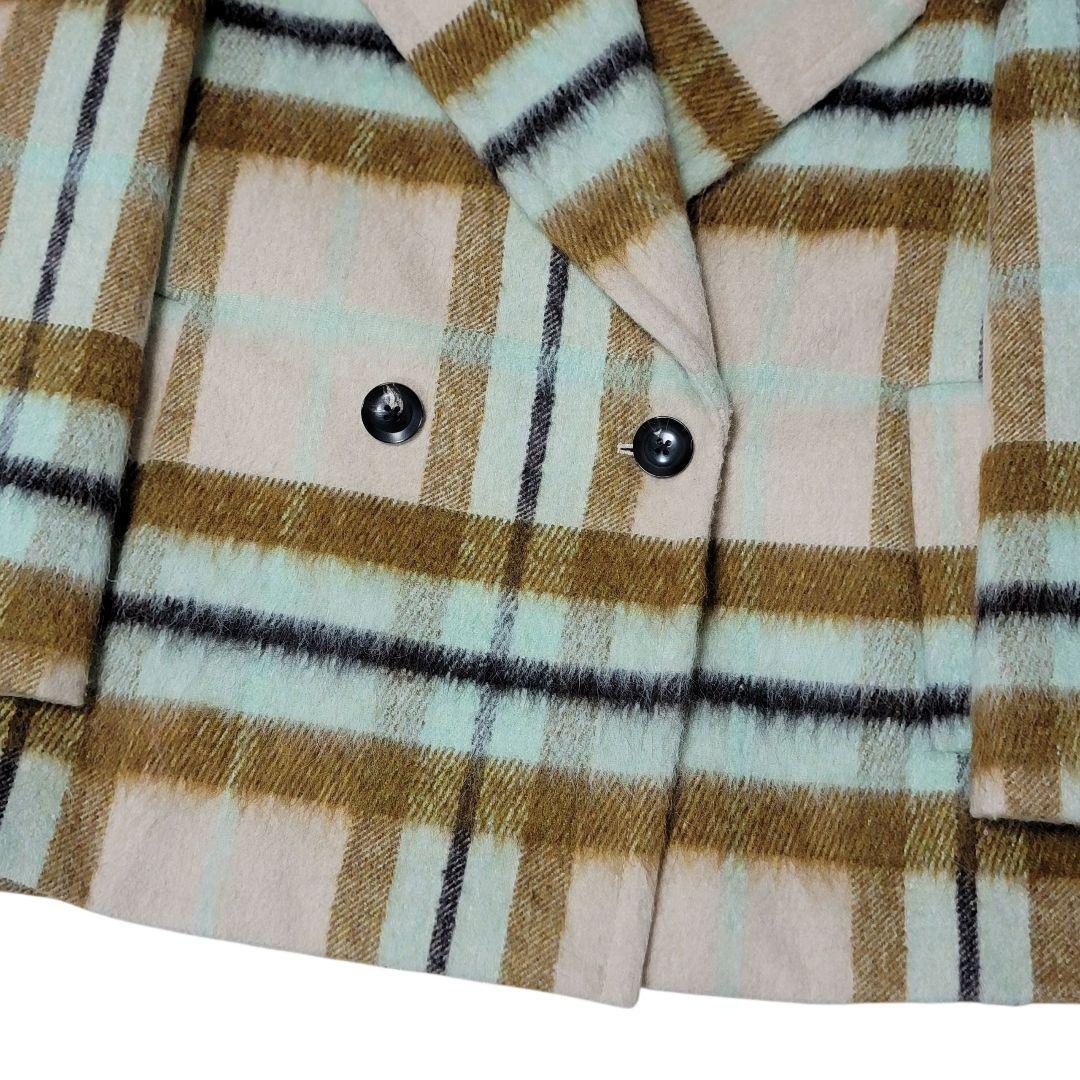 定価7,5万 ほぼ未使用 ユナイテッドアローズ シャギーチェックショート