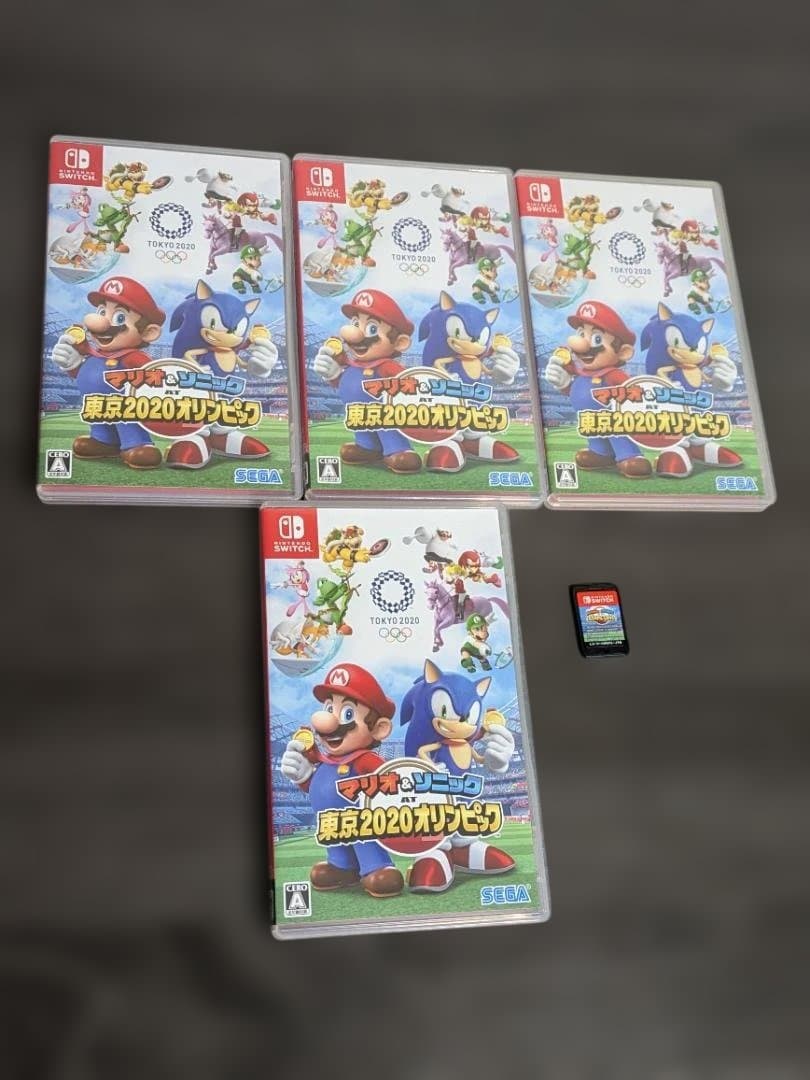 5本セット マリオ&ソニックAT 東京2020オリンピック ソフト 動作確認済 Switch マリオ&ソニック AT 東京2020オリンピック 5本セット｜Yahoo