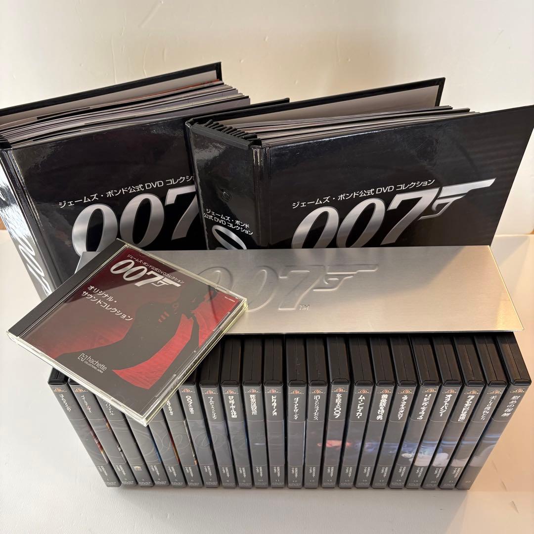 hachette監修「ジェームス•ボンド公式DVDコレクション」全22巻セット Amazon.co.jp: ○ 全巻セットジェームズ・ボンド 公式DVDコレクション