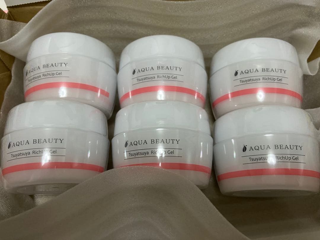 アクアビューティー艶つやリップアップジェル80g 新品未開封 6個セット 艶つやリッチアップジェル 【アクアビューティ/公式】