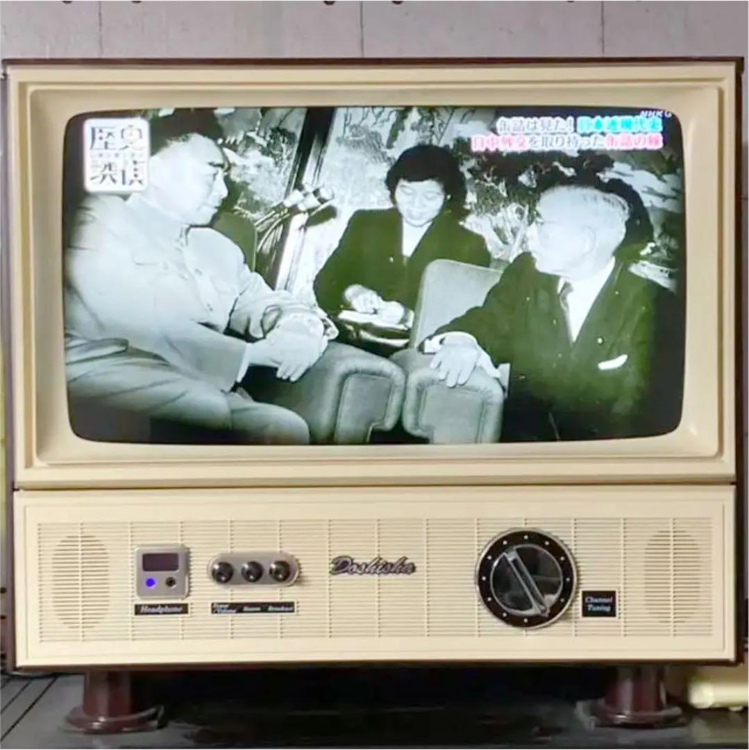 レトロテレビ 20V型 ドウシシャ VT203-BR ヴィンテージ 懐かし - メルカリ