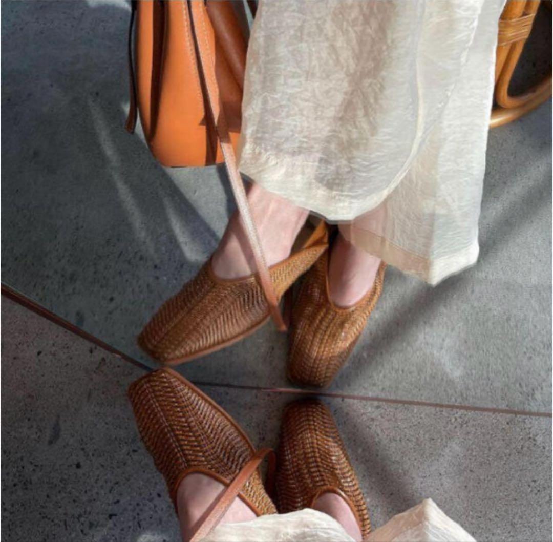 新品未使用】CLANE 2WAYメッシュフラットシューズ - メルカリ