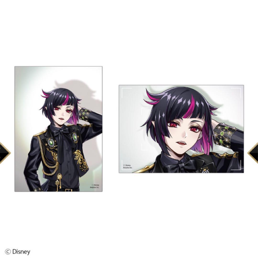 ツイステ ポップアップ リリア ブレイジングジュエル 缶バッジ カード