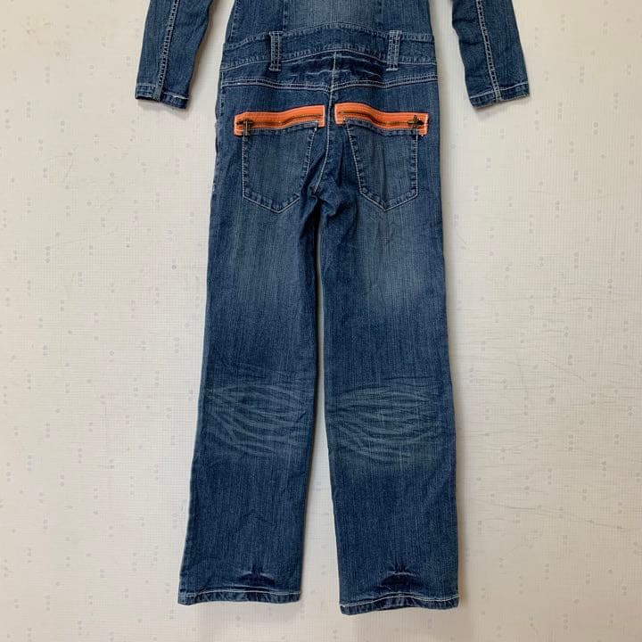 AVIREX デニム オールインワン つなぎ (S) アヴィレックス 2way - メルカリ