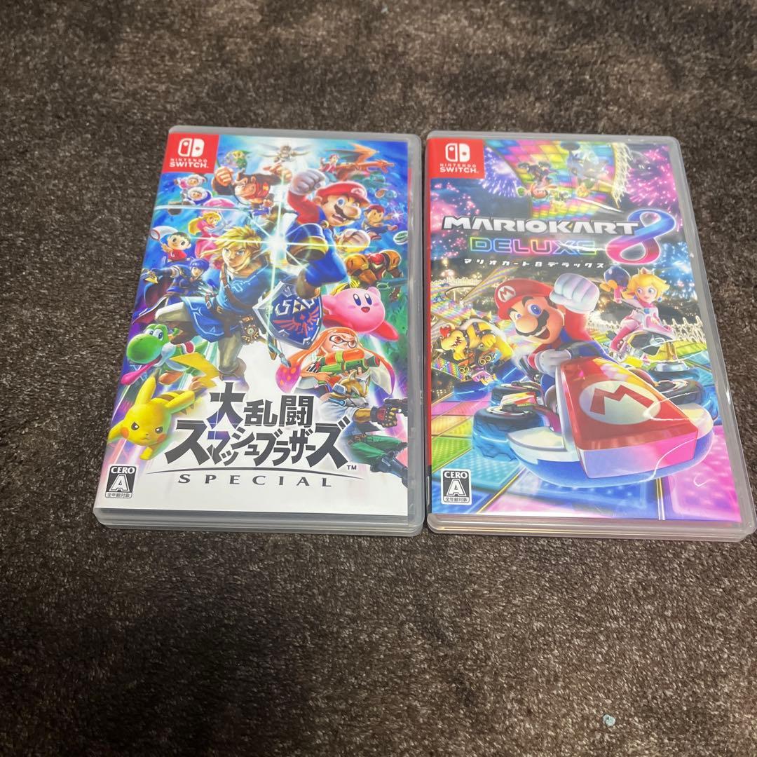 最終値下げ　ニンテンドーSwitch ソフト　スマブラ　マリオカート8デラックス Switch 大乱闘スマッシュブラザーズ マリオカート 8 デラックス Amazon