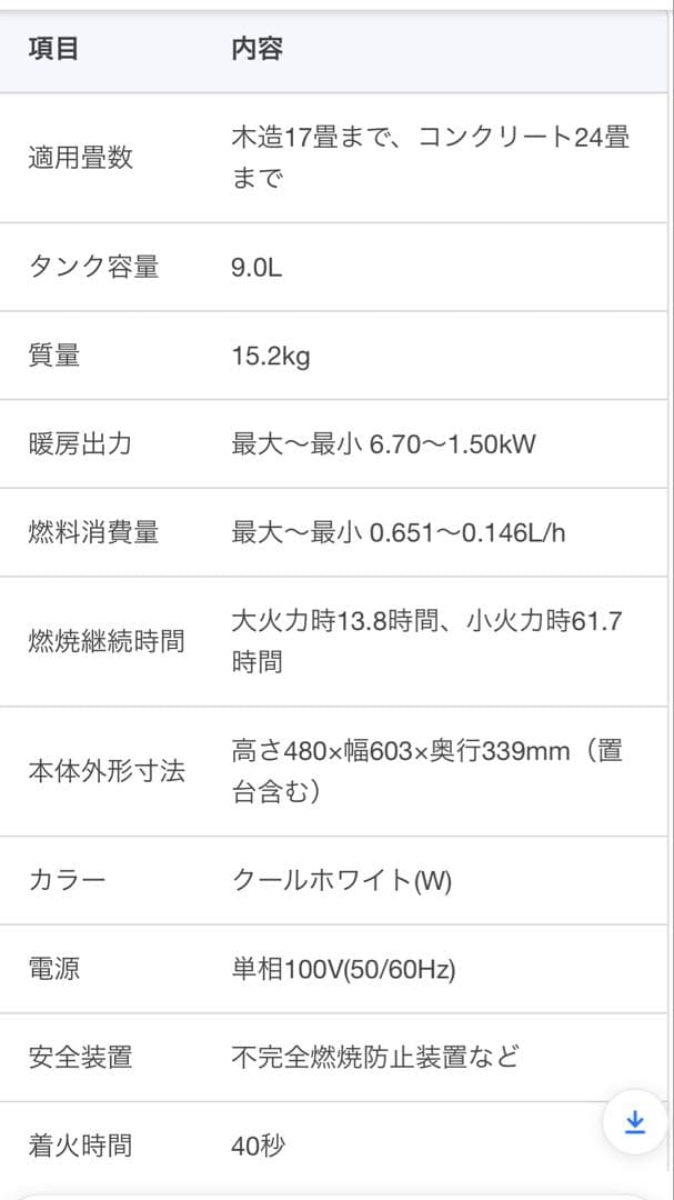 ☆値下げ☆ダイニチ石油ファンヒーターFW-6724SDX 9.0L 17/24畳