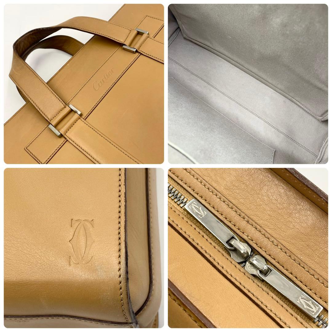 極上品】カルティエCartierマストライン ビジネスバッグ大容量 - メルカリ