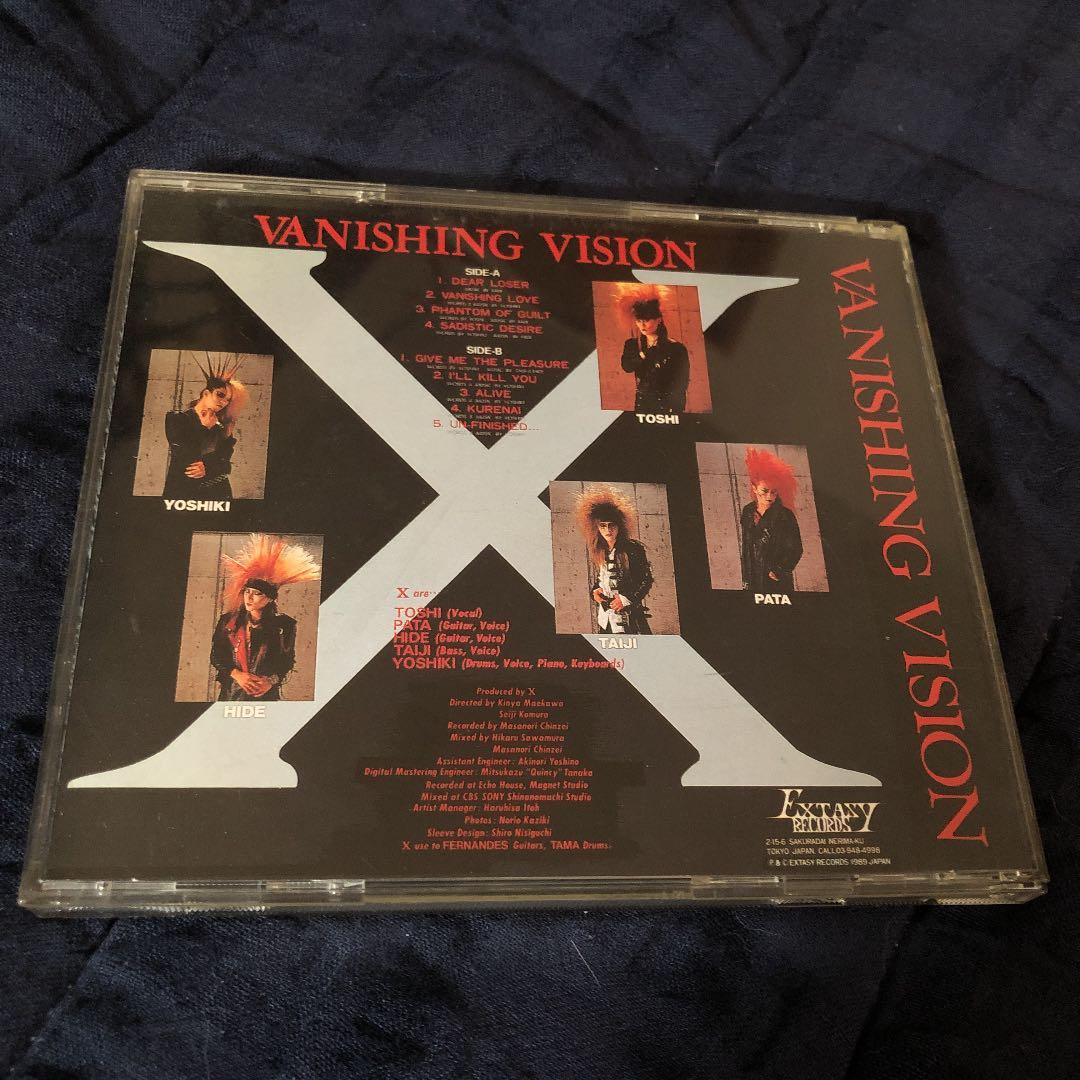 X Vanishing vision インディーズ 初回盤 - メルカリ