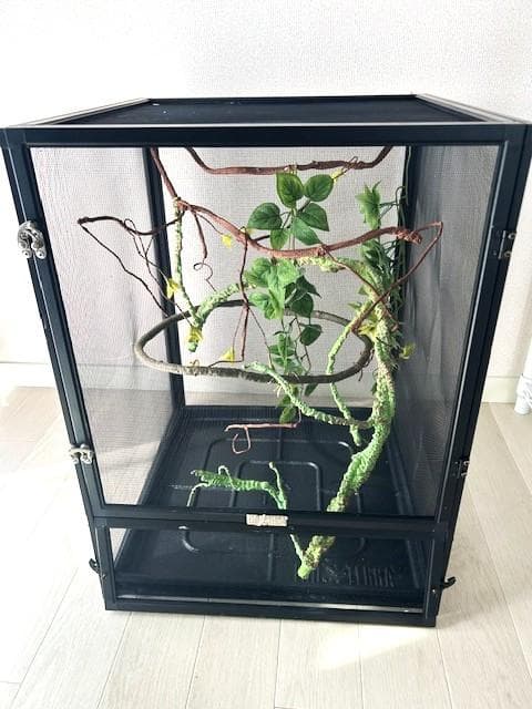 カメレオンケージ GEXエキゾテラ 　メッシュケージ　4個セット 爬虫類ケージ GEX エキゾテラ スクリーンテラリウム 4560 爬虫類