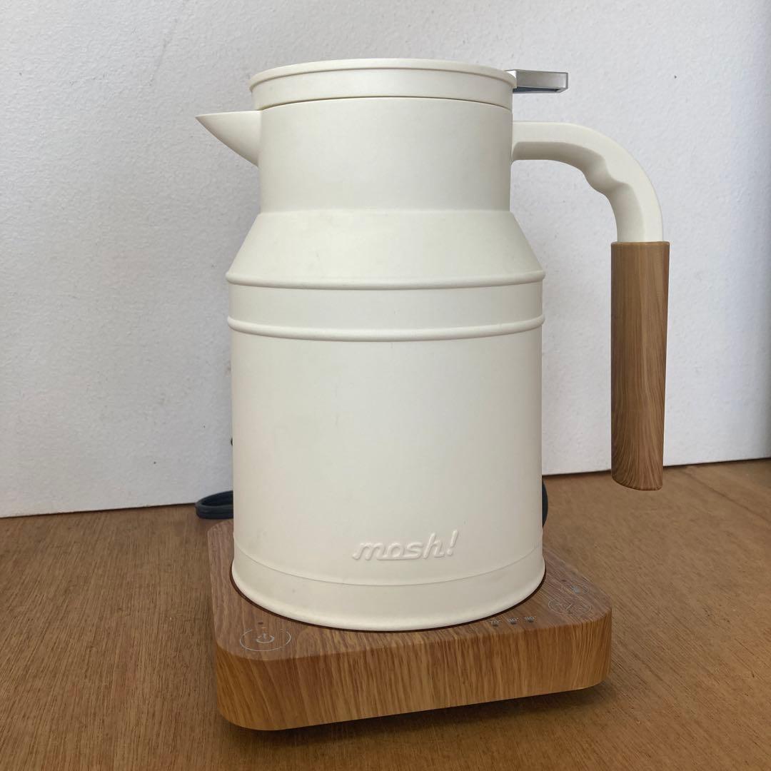 moshi モッシュ 電気ケトル ホワイト 楽天市場】ケトル 電気ケトル 電気ポット ミニポット mosh! モッシュ