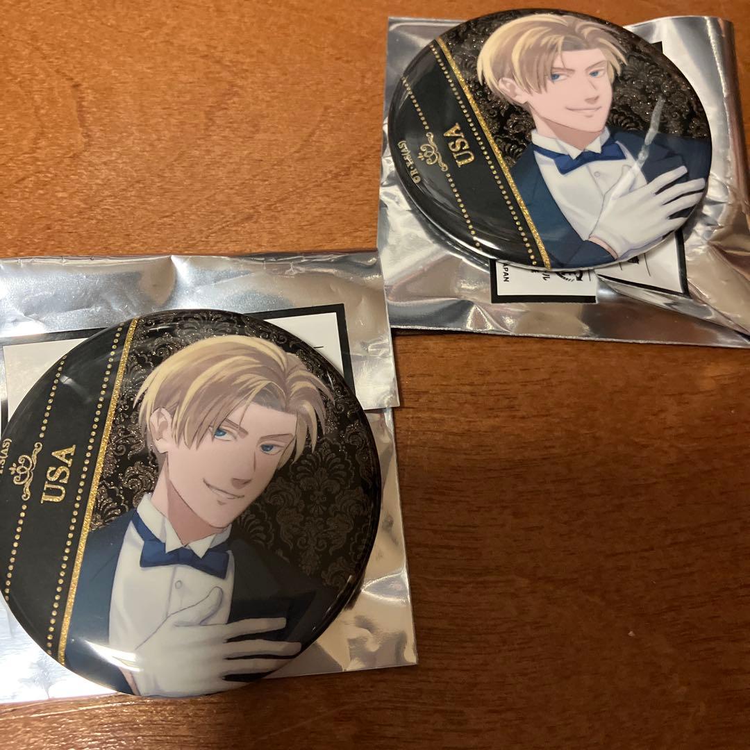 アメリカ】地政学ボーイズ ファボテリア 缶バッジ - メルカリ