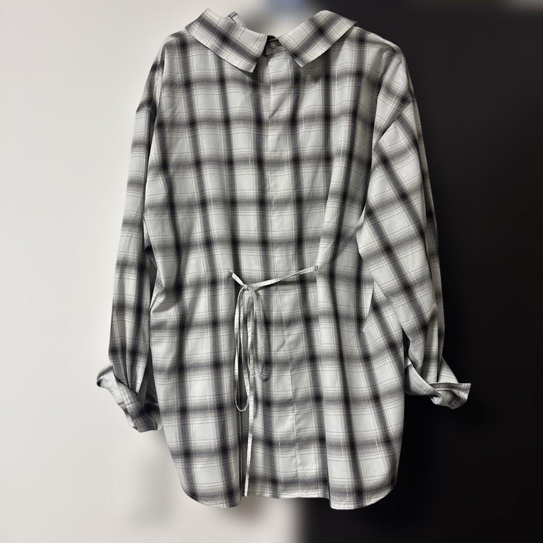 オンブレラメチェックアシメシャツ フライアイディー - メルカリ