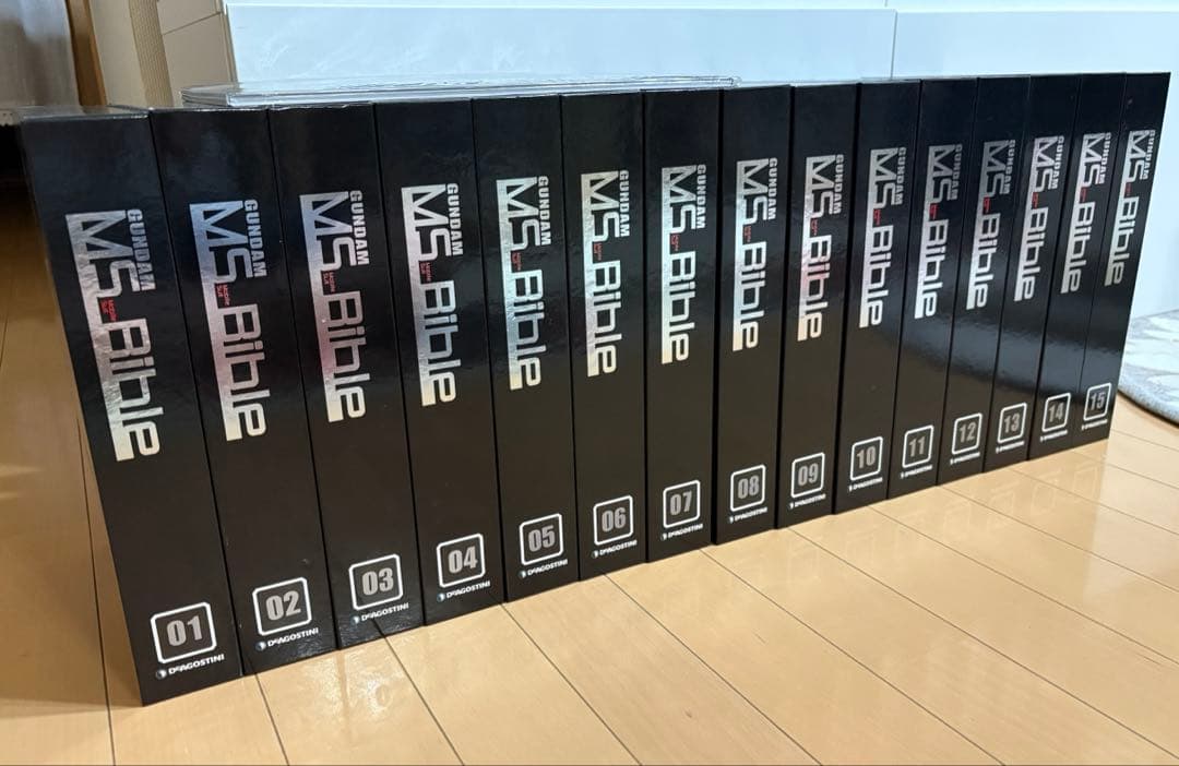 ガンダムMS Bible 全巻＋購読者特典付き ガンダムシリーズ40周年記念！すべてのガンダムファン＆モビルスーツ