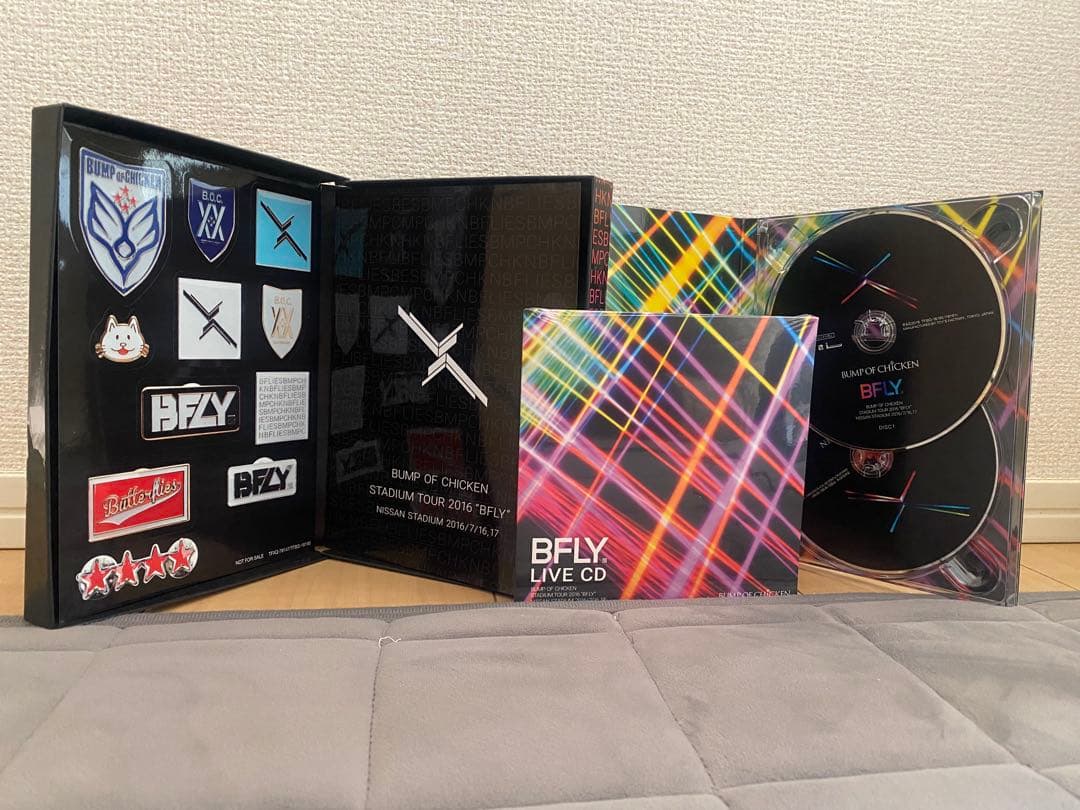 バンプオブチキン DVD 5枚 ポストカード、フライヤー、ステッカー