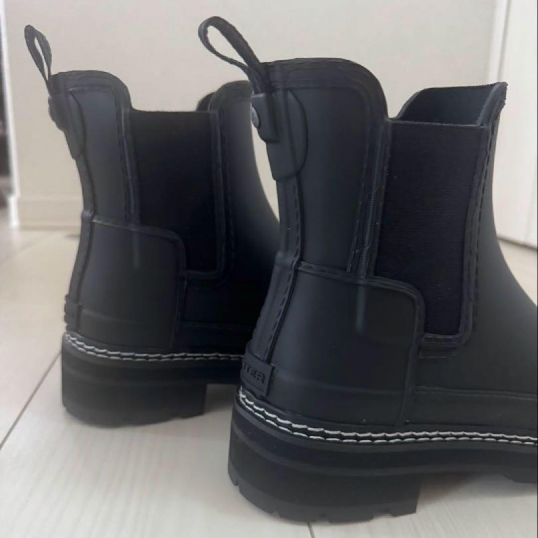 HUNTER チェルシーレインブーツ 24.0cm ブラック 【新品未使用品】