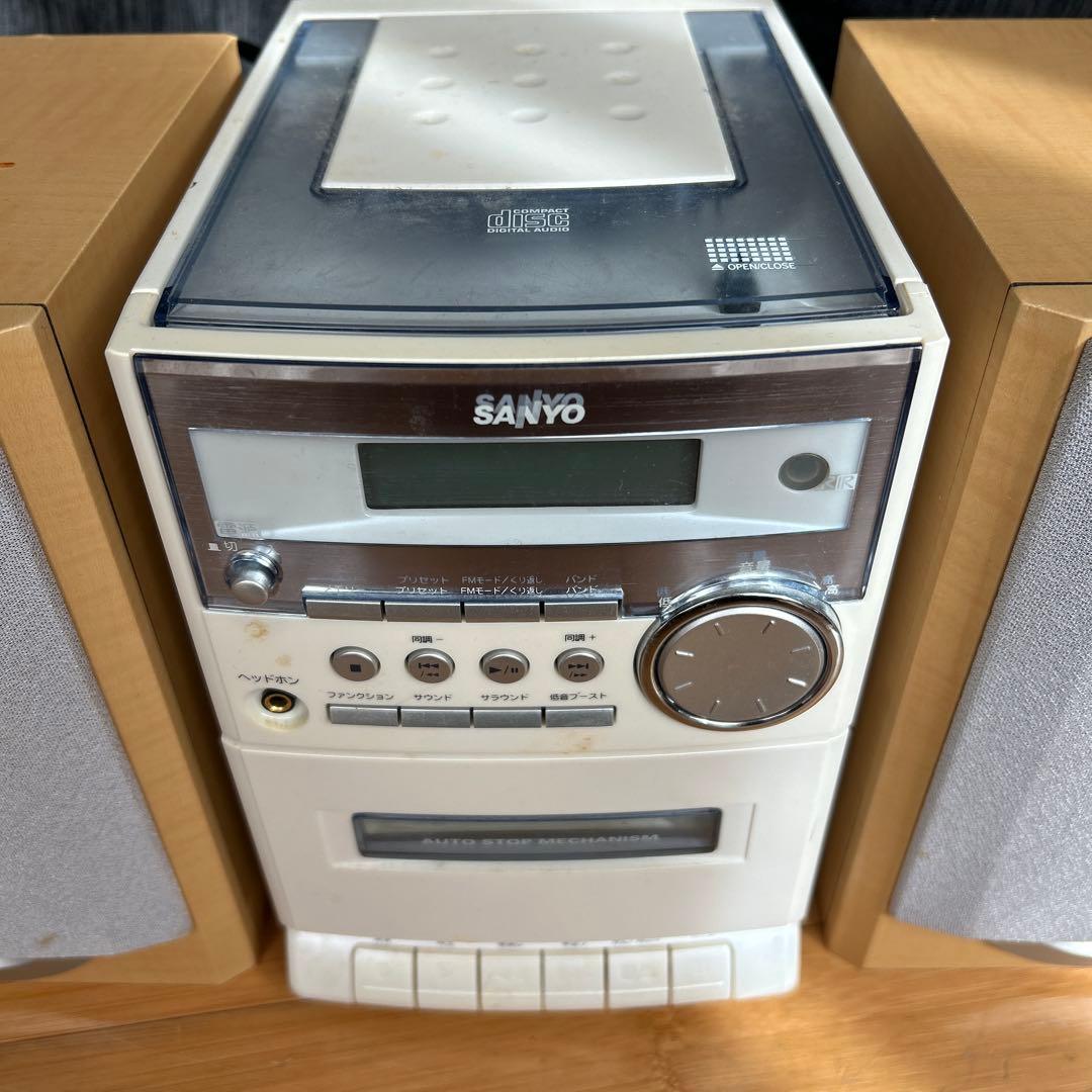 SANYO コンポ CD・MD・カセットデッキ - メルカリ