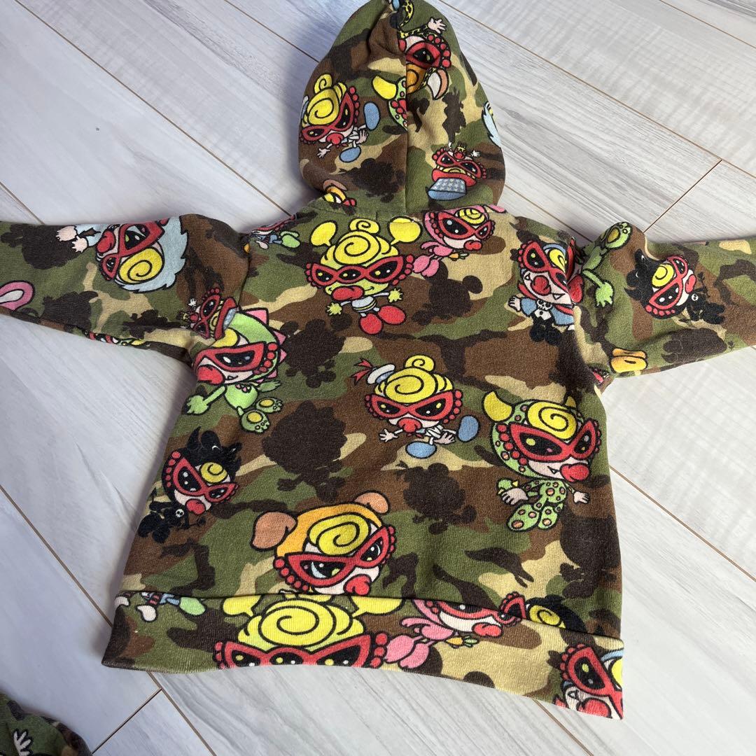 ヒステリックミニ ヒスミニ 子供服 迷彩柄セットアップ 90cm - メルカリ